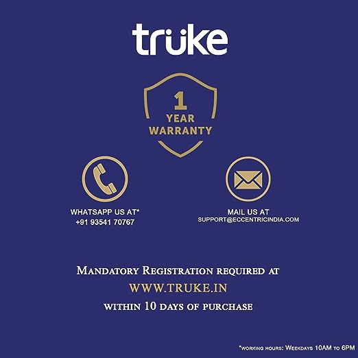 truke Fit 2 in-Ear True Wireless Bluetooth Headphones (TWS) with Mic (Black) truke Fit 2 in-Ear True Wireless Bluetooth Headphones (TWS) with Mic (Black)